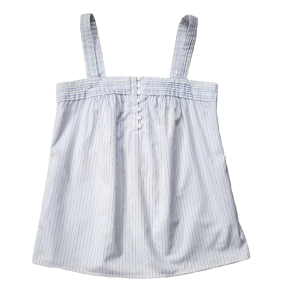 J.Crew cotton pinstripe top